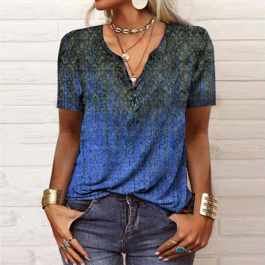 Bedruckte Sommerbluse