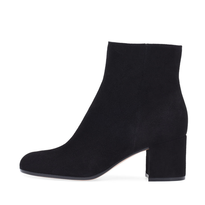 Nord Taschen | Damen Chunky Heel Rund-Toe Mittel-Hügel Stiefel