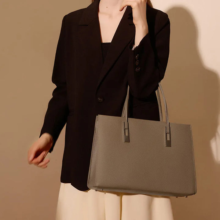 Nord Taschen | Leder-Shopper Tasche für Damen - Geräumiger Begleiter mit eleganter Optik und praktischen Tragegriffen