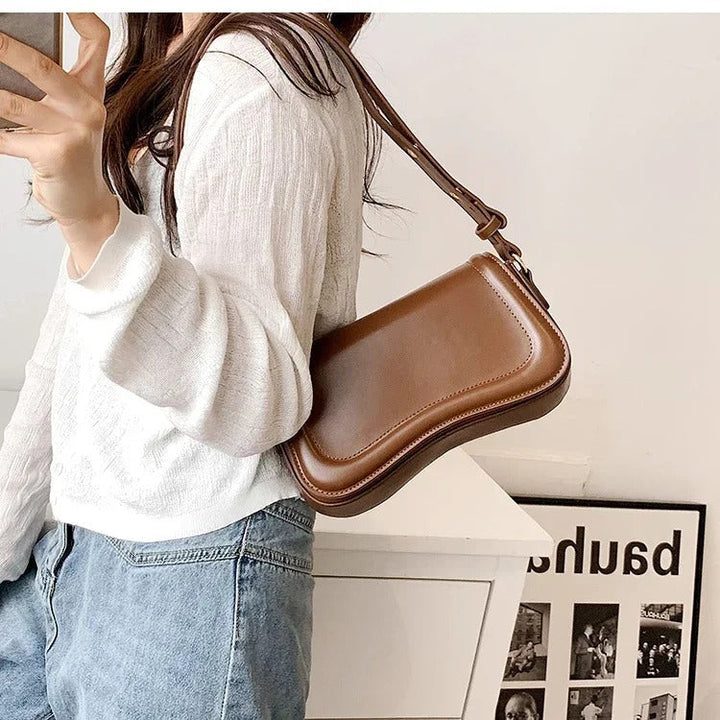 Nord Taschen | Wavy Flap Veganes Lederhandtasche