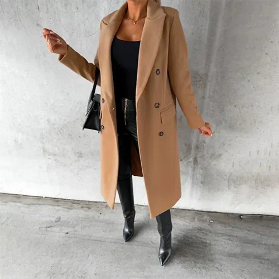 Nord Taschen | Damen Warme Trench Mantel Winter