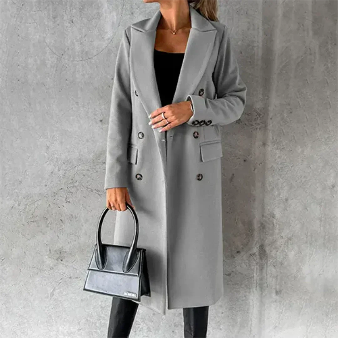 Nord Taschen | Damen Warme Trench Mantel Winter