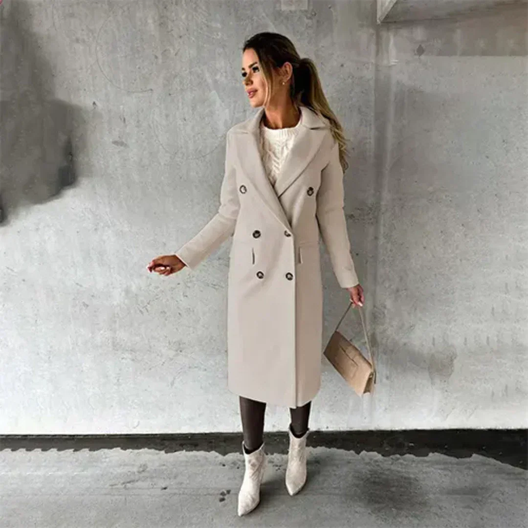 Nord Taschen | Damen Warme Trench Mantel Winter