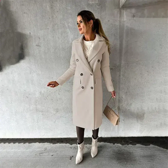 Nord Taschen | Damen Warme Trench Mantel Winter