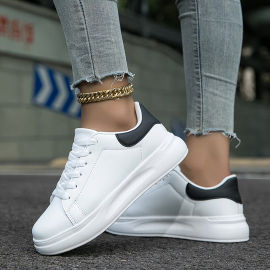 Damen Weiße Sneakers Casual
