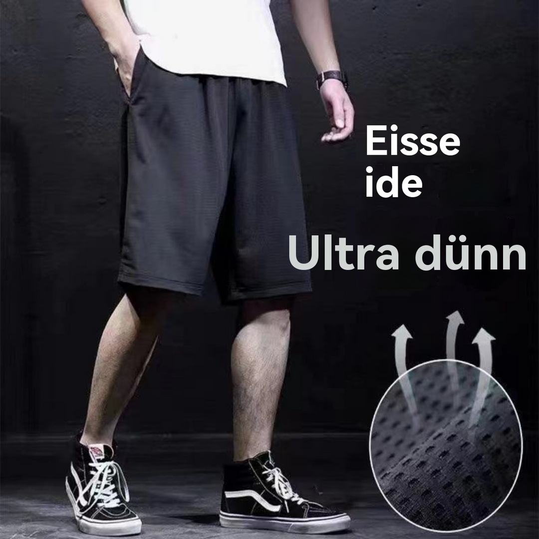 Nord Taschen | Sommer Herren Eis Seide lose Shorts