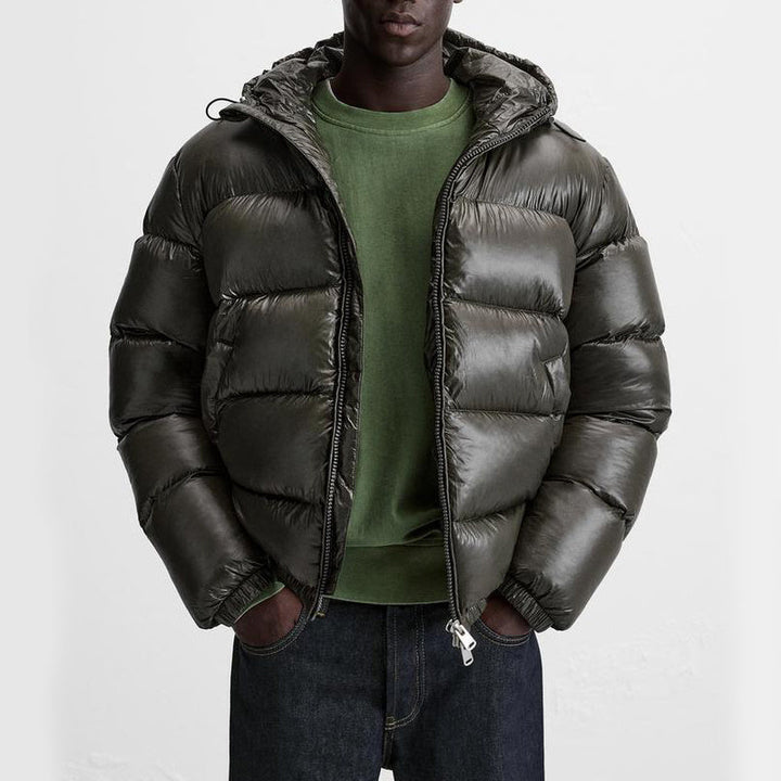 Fudus Winter-Steppjacke Schwarz - Elias