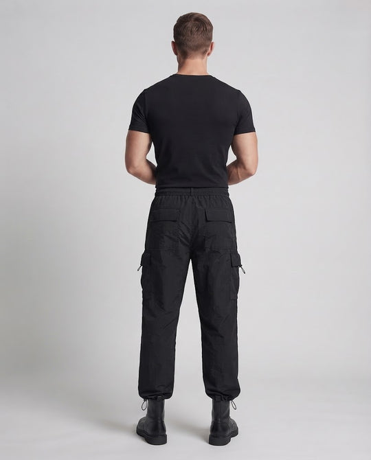 Unisex Technische Cargo-Trainingshose mit elastischem Bund, verstellbaren Säumen und Mehrfachtaschen Nord Taschen