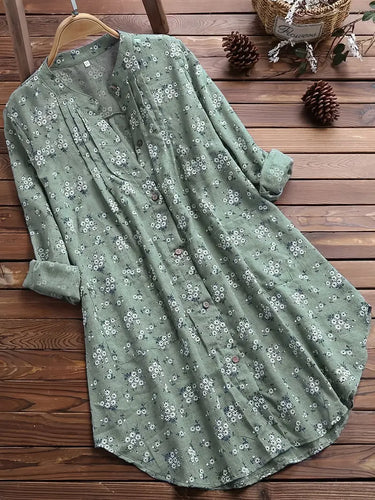 Bluse | Bluse mit Blumendruck für den Sommer