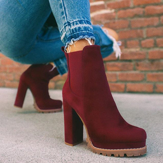 Margaret | Stiefelette mit runder Fußspitze - Arvani