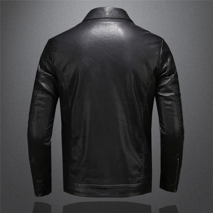 Klassische Lederjacke für Herren