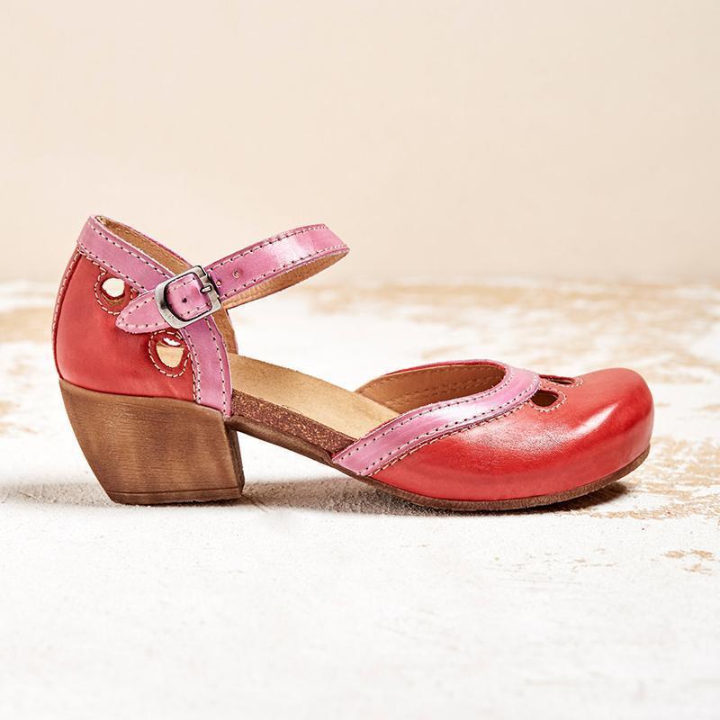 Sandalen mit Niedrigen Absätzen