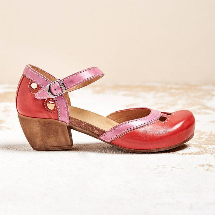 Sandalen mit Niedrigen Absätzen