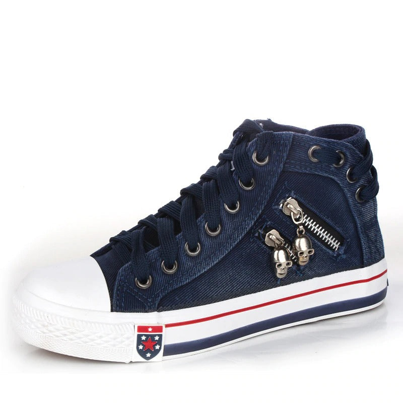 Bequeme Slip-On Freizeitschuhe
