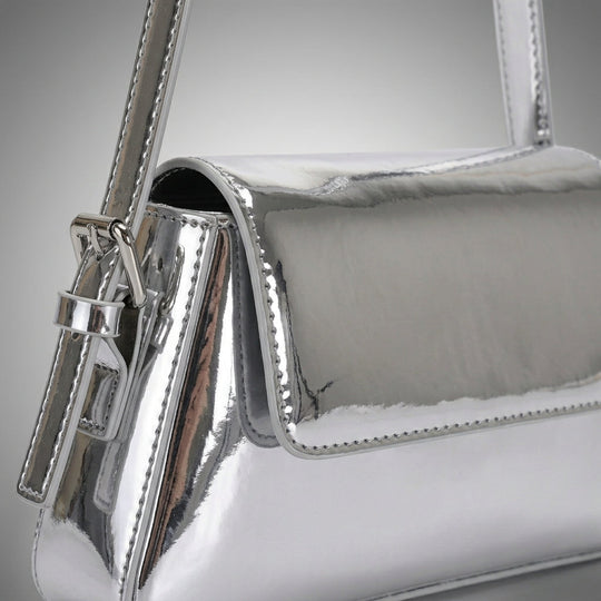 Nord Taschen | Damen Metallic Kleine Schultertasche