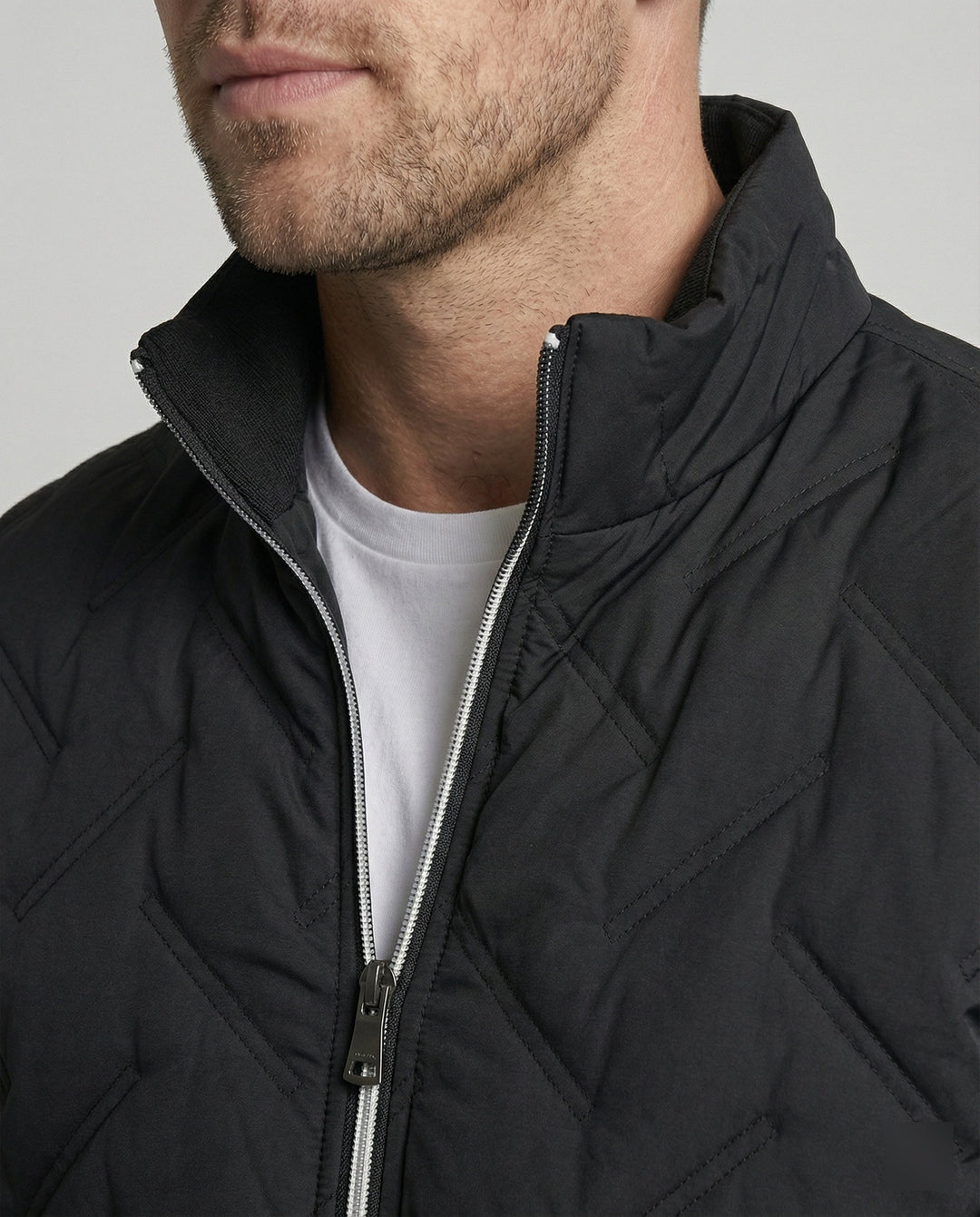 Wattierte Herren Winterjacke