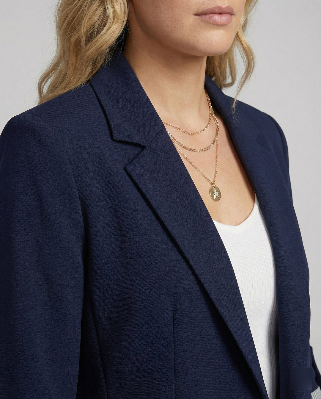 Eleganter Business Longblazer Mit