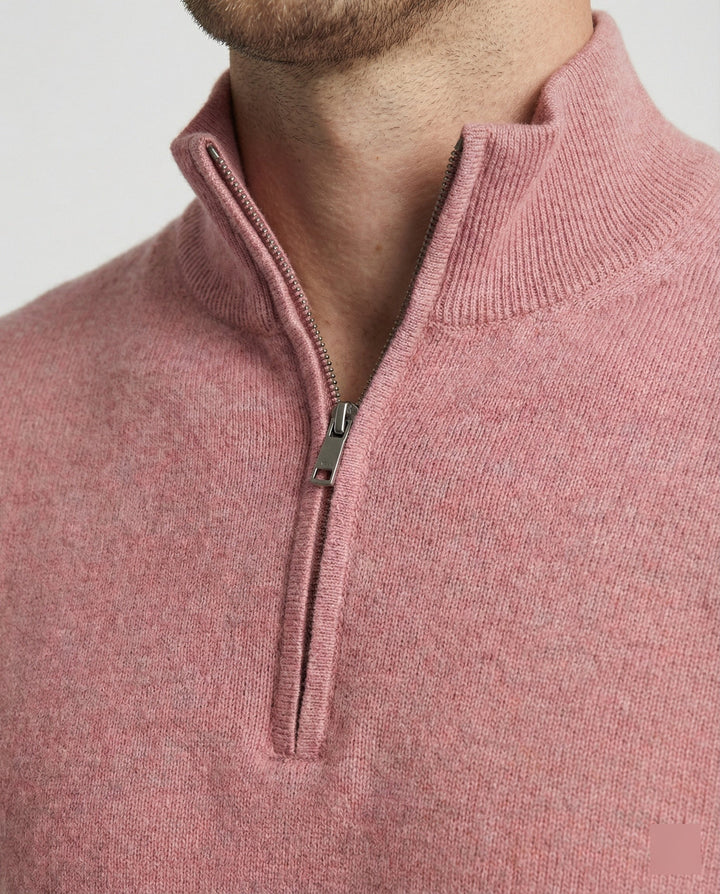 Eleganter Merino V-Ausschnitt Pullover