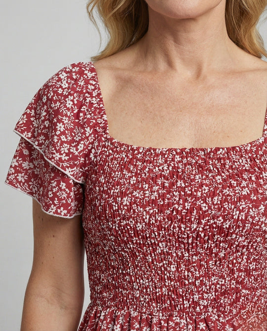 Damen Sommerkleid Off Shoulder