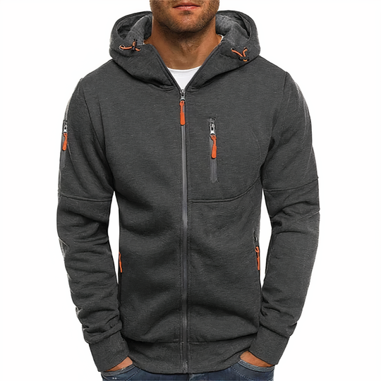 Nord Taschen Nathan Herren-Kapuzenjacke mit Reißverschluss