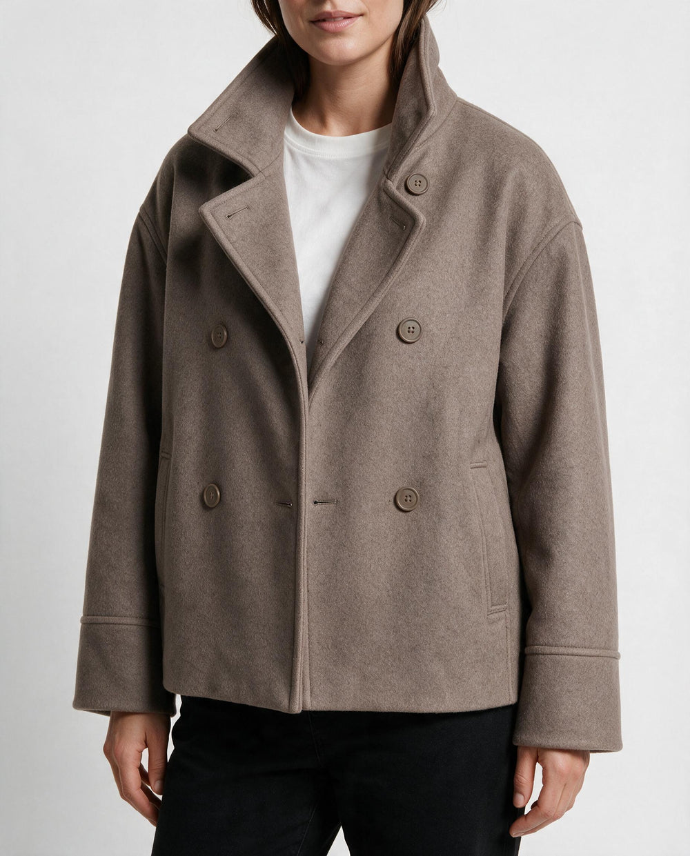 Cropped Jacke Damen Modern