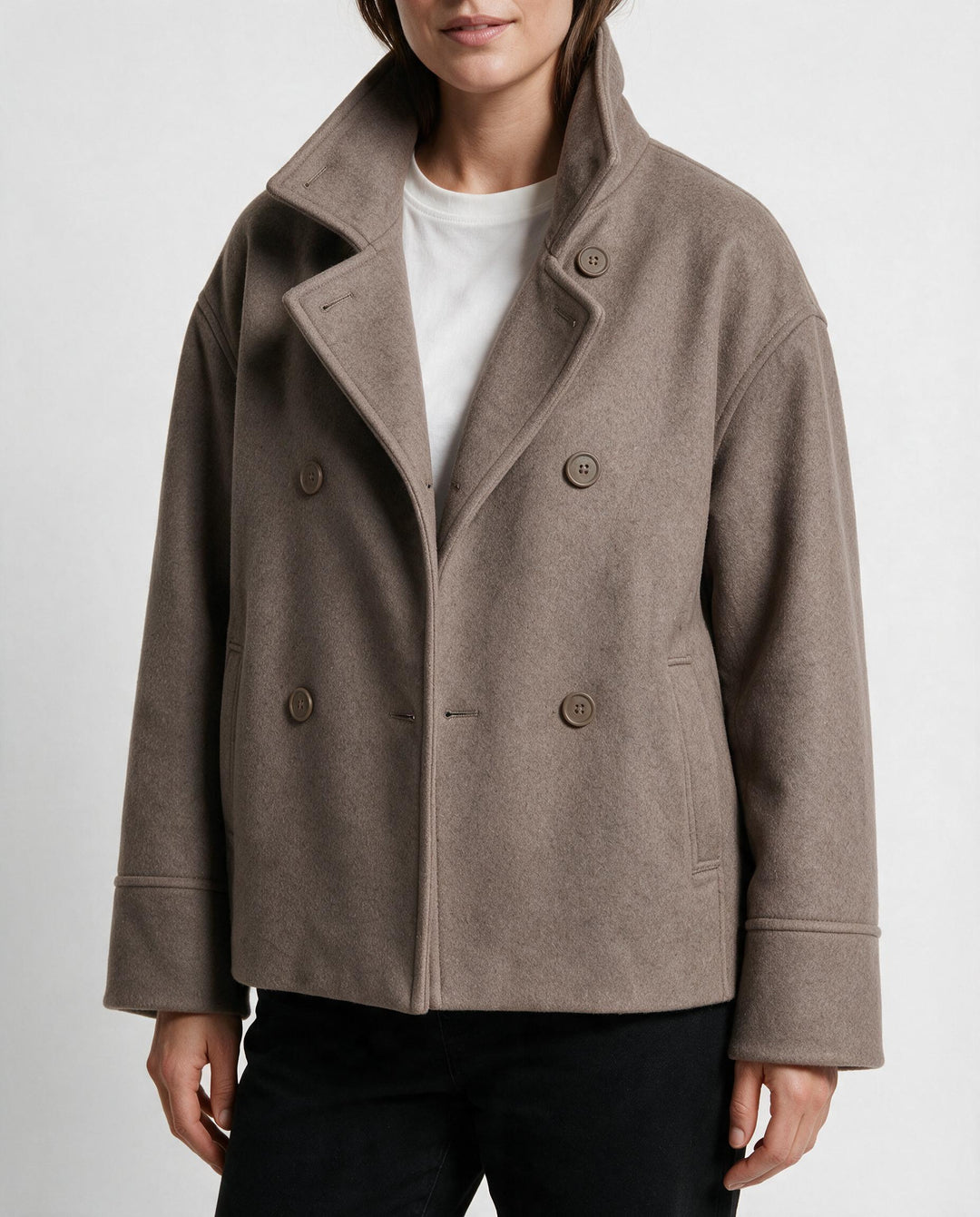 Cropped Jacke Damen Modern
