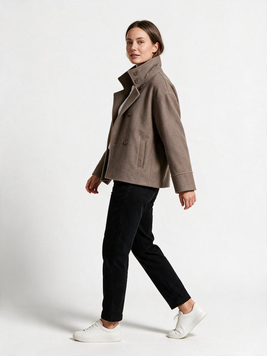 Cropped Jacke Damen Modern