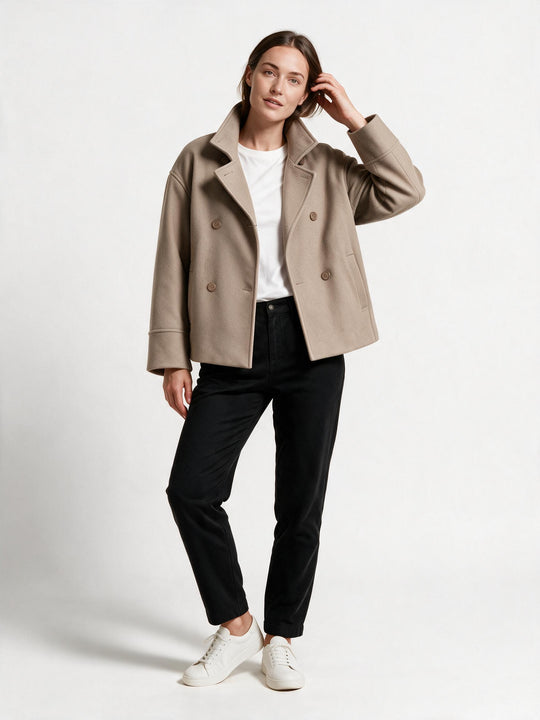 Cropped Jacke Damen Modern