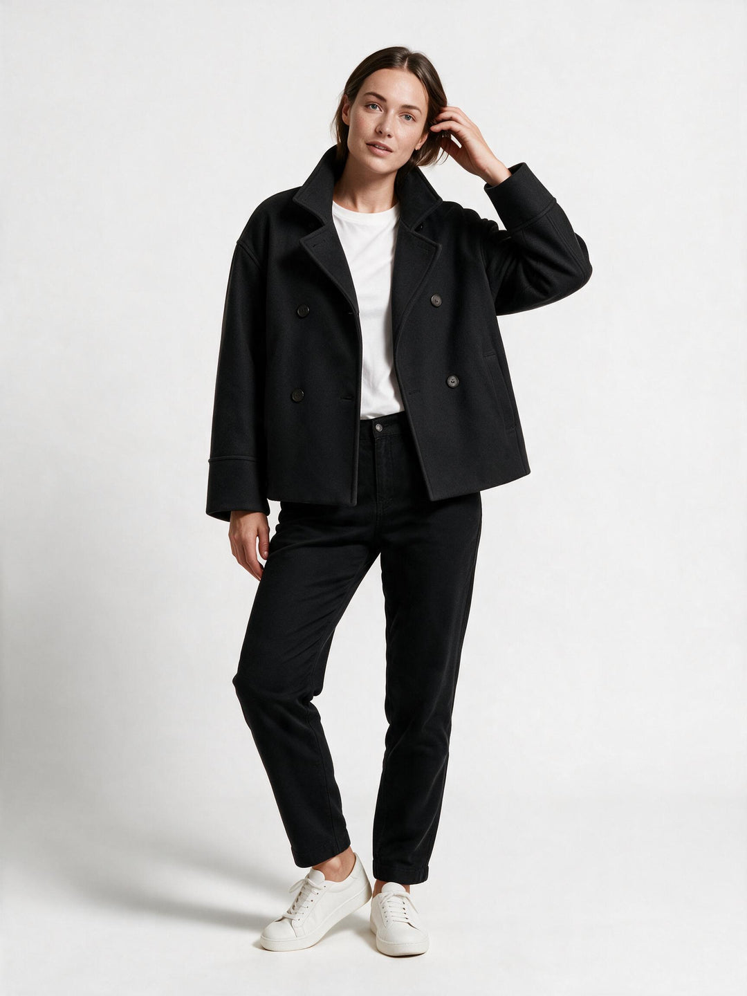 Cropped Jacke Damen Modern