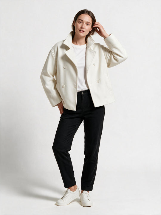 Cropped Jacke Damen Modern