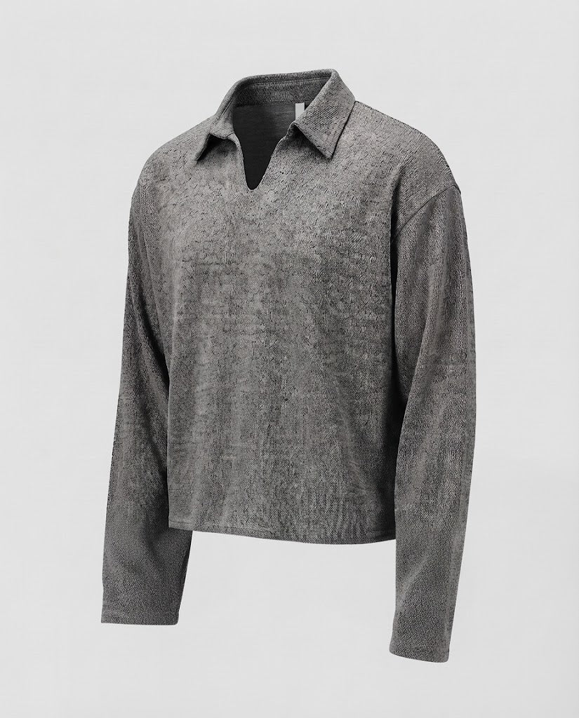 Herren Sportlicher Pullover mit V-Ausschnitt Nord Taschen