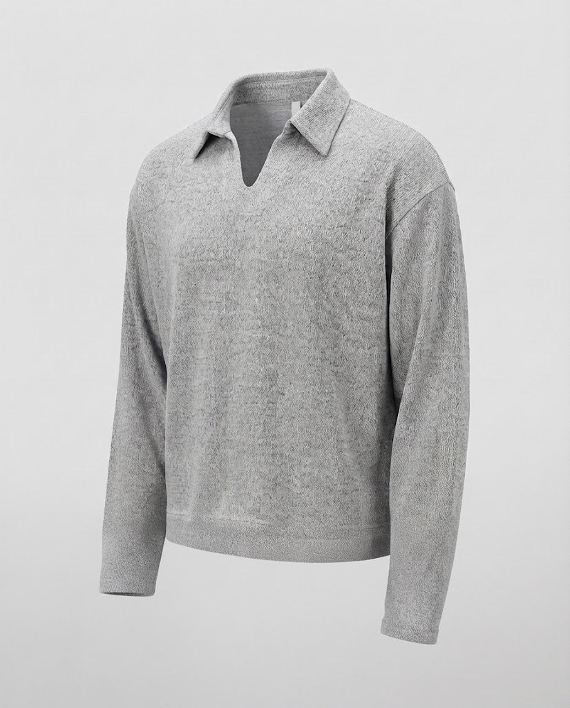 Herren Sportlicher Pullover mit V-Ausschnitt Nord Taschen