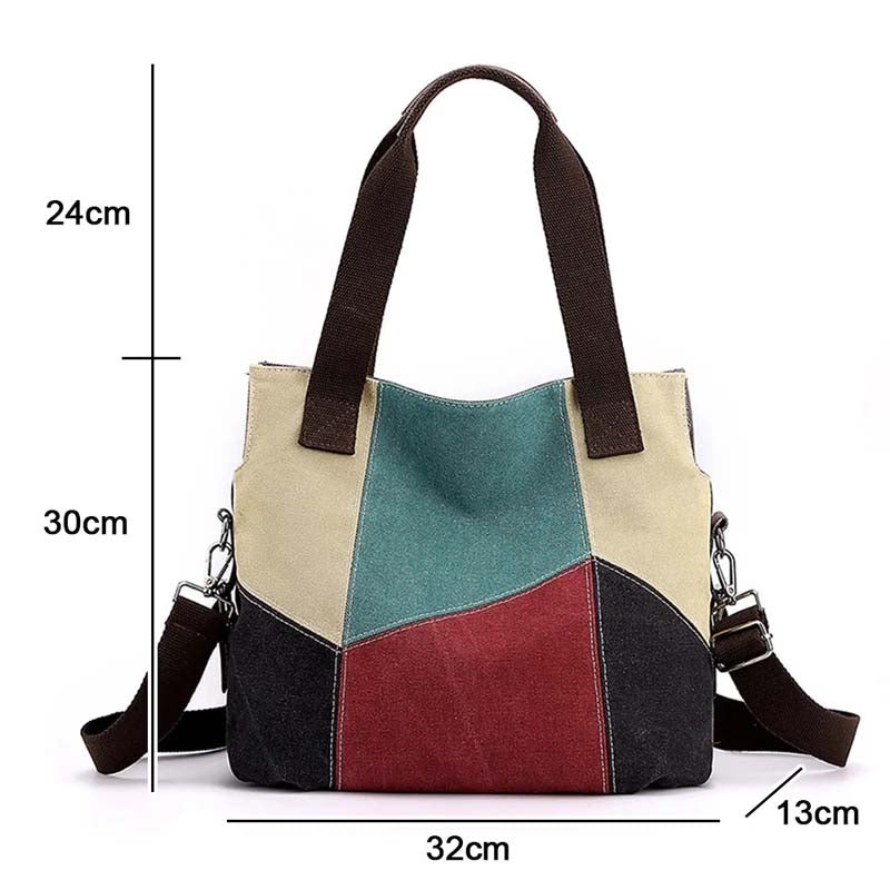 Nord Taschen | Kontrastierende Canvas-Tasche