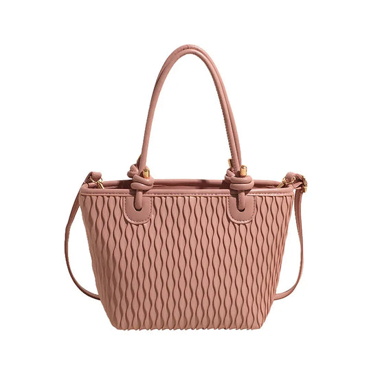 Nord Taschen | Umhängetasche für Damen - Schlichte Tasche mit strukturiertem Design und verstellbarem Riemen
