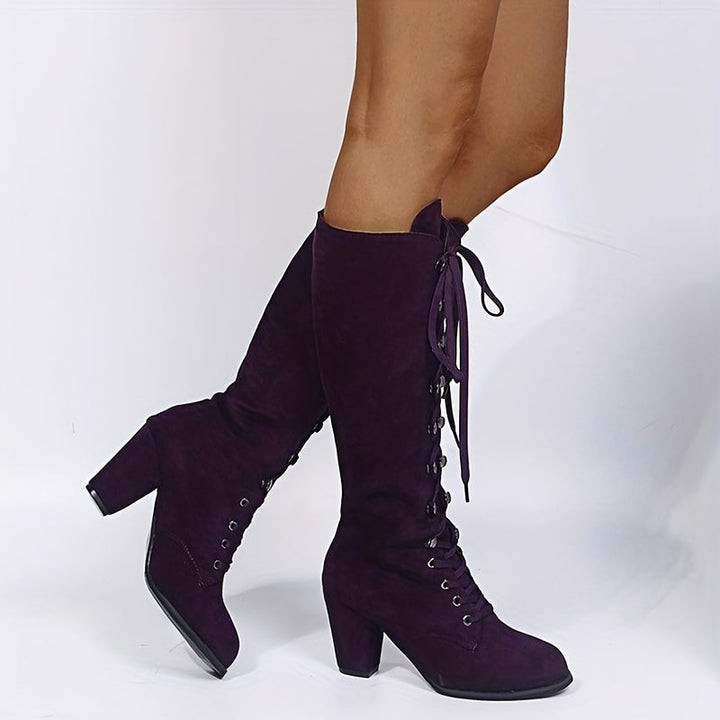 Knielange, Bequeme Lange Winterstiefel Für Damen