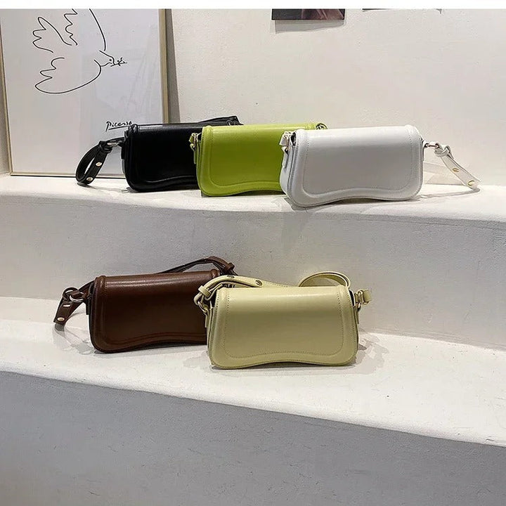 Nord Taschen | Wavy Flap Veganes Lederhandtasche