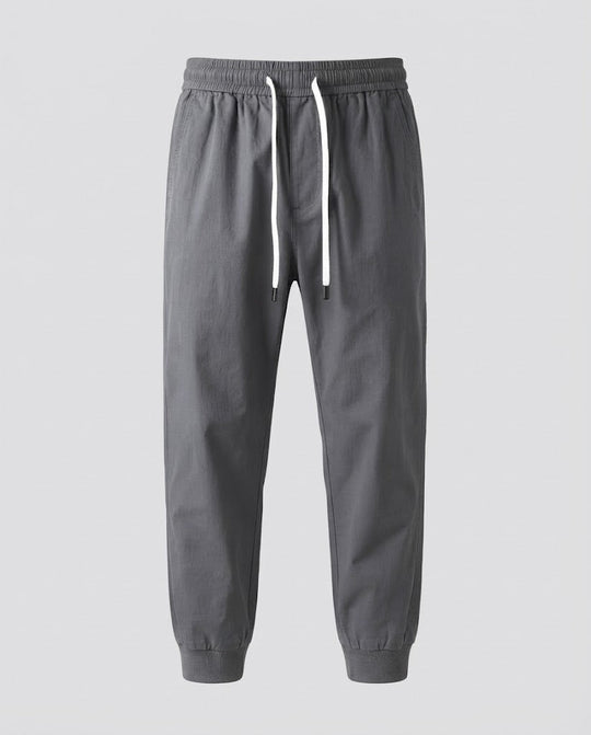 Herren Leichte Elastische Jogginghose mit Kordelzug und Knöchelsaum Nord Taschen