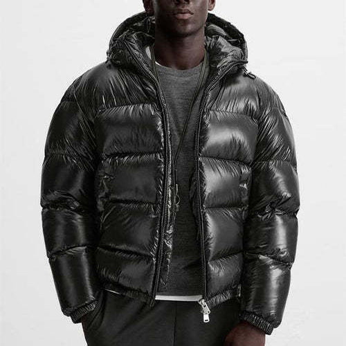 Fudus Winter-Steppjacke Schwarz - Elias