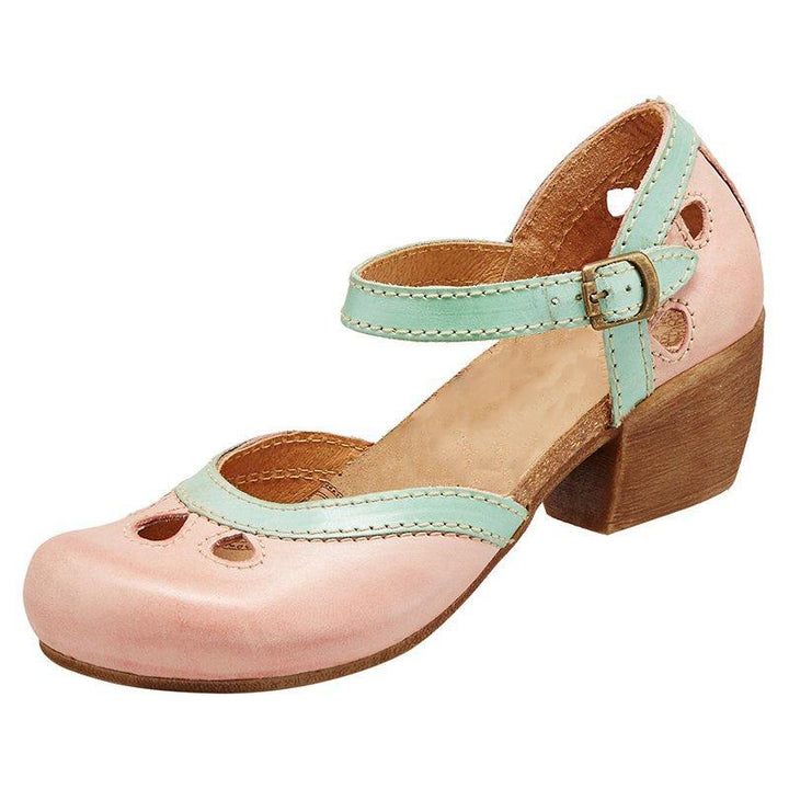 Sandalen mit Niedrigen Absätzen