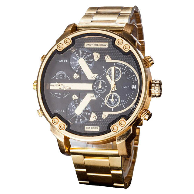 Schlanke, elegante Herrenuhr des Managers