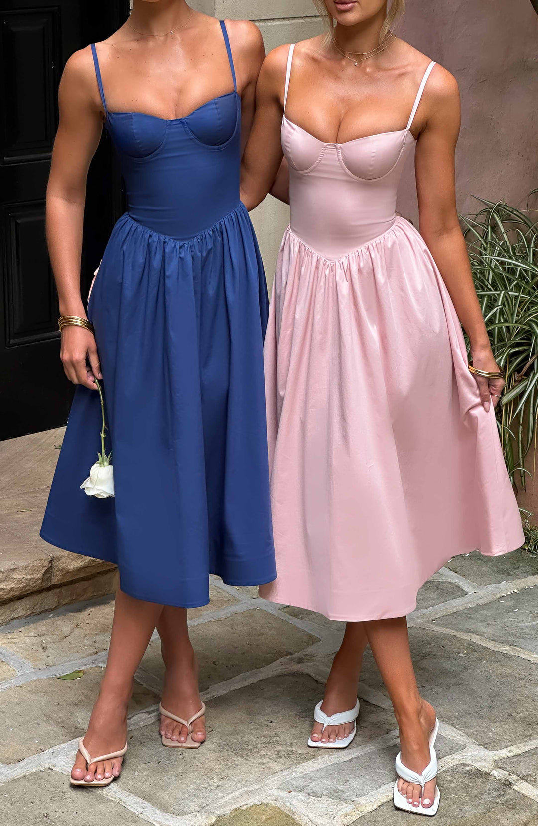 Midi Kleid Blush