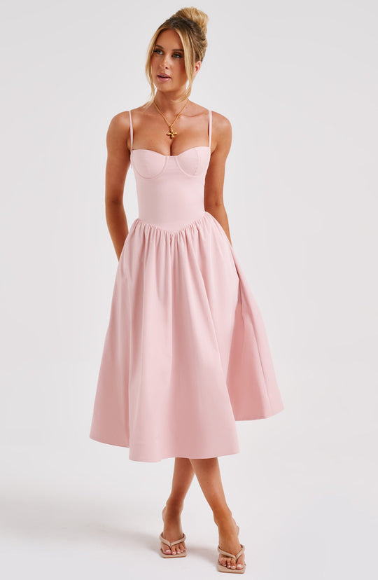 Midi Kleid Blush