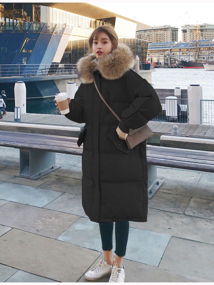 Nord Taschen | Gepolstertes Jacket mit Pelzkragen für Damen