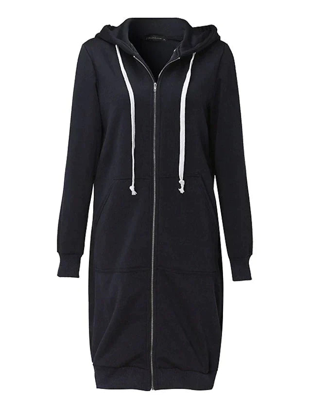 Zip-Up Hoodie für zusätzliche Wärme und Komfort