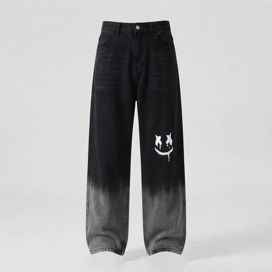 Herren Bequeme Baggy Jeans Nord Taschen