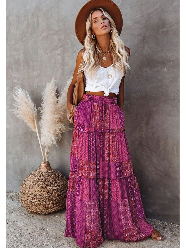 Vintage Bohemian Maxirock