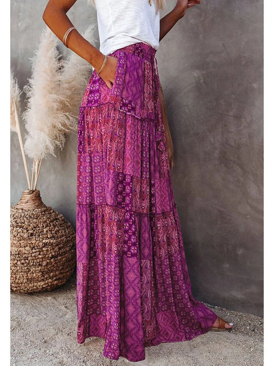 Vintage Bohemian Maxirock