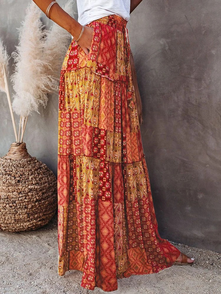 Vintage Bohemian Maxirock