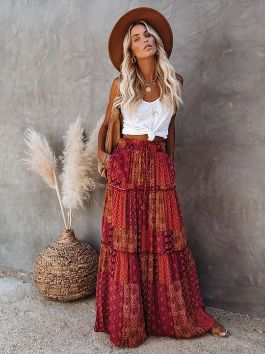 Vintage Bohemian Maxirock