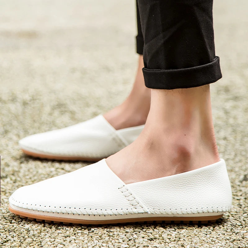 Bequeme Lederhalbschuhe für den Alltag Nord Taschen Nord Taschen